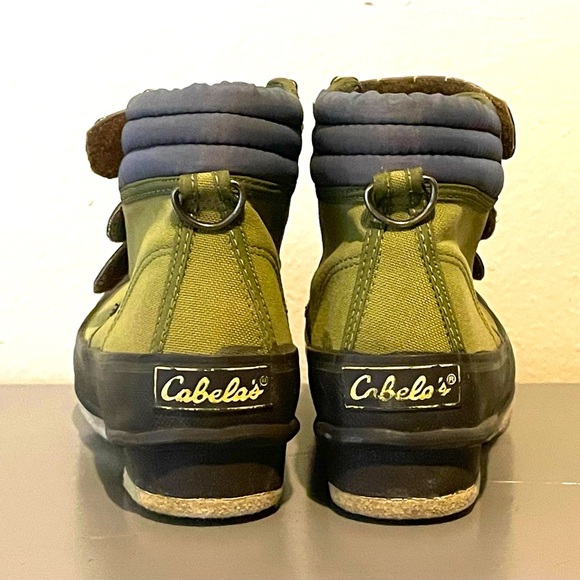 CABELAS STEEL SHANK WEATHER,HUNTING FLY FISHING SHOE BOOTS SZ 6 - Picture 1 of 10